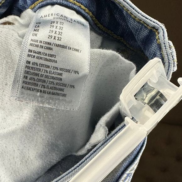 American Eagle Distressed Skinny Jeans Men 29x32 - Picture 4 of 4